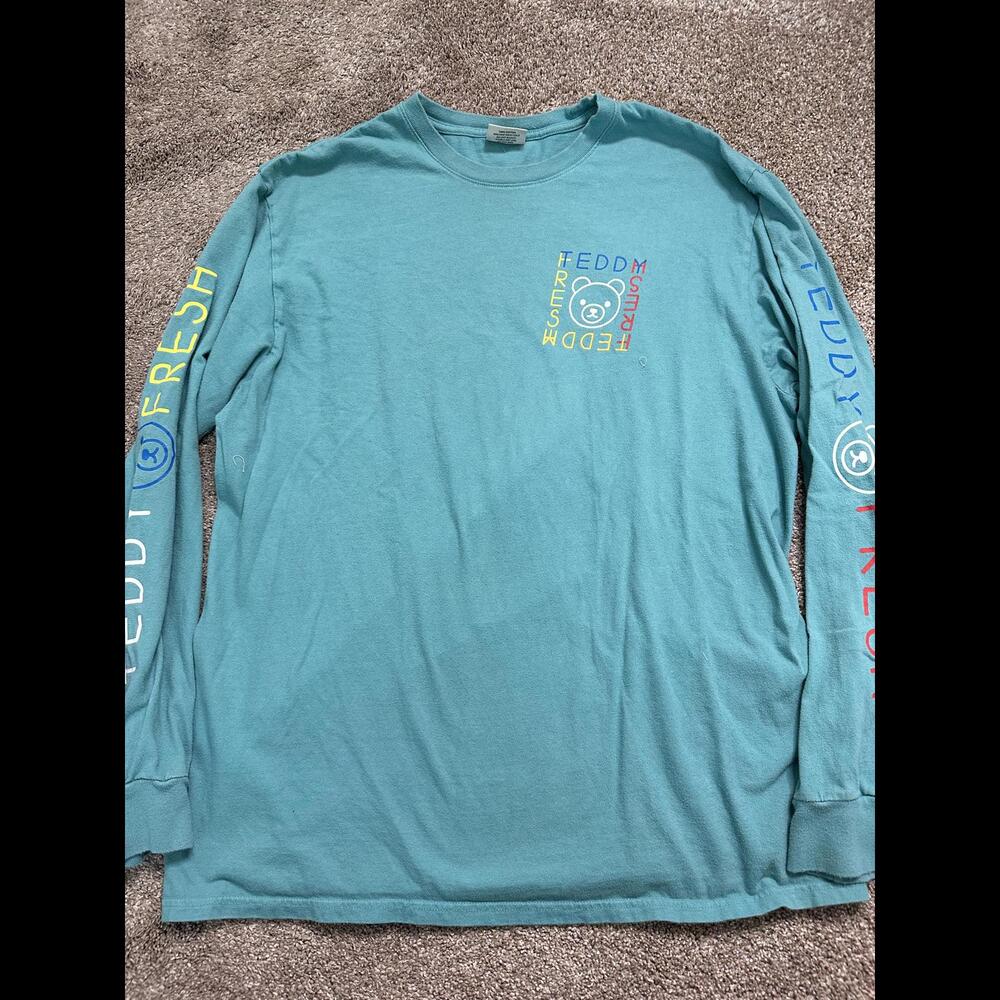 Mens Teddy Fresh Long Sleeve Shirt Size: XL